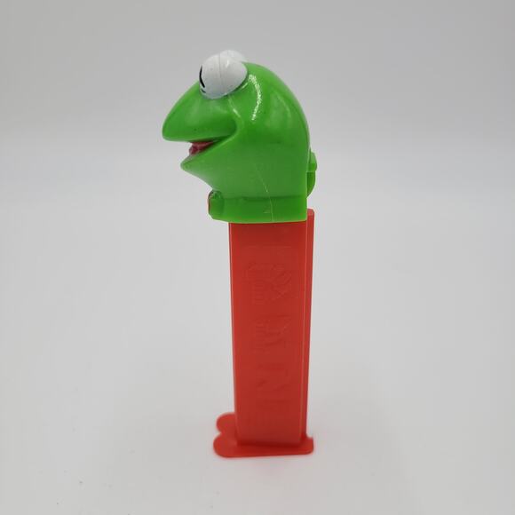 Vintage Kermit the Frog Pez Dispenser Green Red Jim Hensen Muppets - Picture 4 of 5